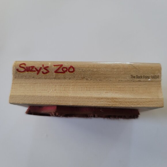 Vintage Rubber Stampede Rubber Stamp Suzy's Zoo The Duck Fairy - Picture 6 of 8